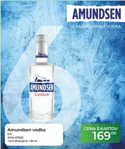 Tamda Foods Amundsen vodka nabídka