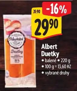 Albert Albert Duetky nabídka