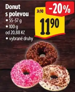 Albert Donut s polevou nabídka
