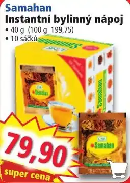 Norma Samahan instantní bylinný nápoj nabídka