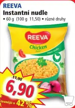 Norma Reeva instantní nudle chicken nabídka