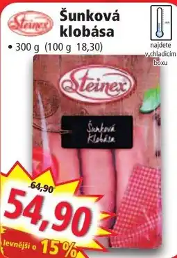 Norma Steinex šunková klobása nabídka