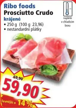 Norma Ribo foods Prosciutto Crudo krájené nabídka