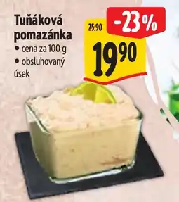 Albert Tuňákova pomazánka nabídka