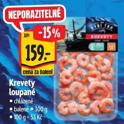 Albert Brittan krevety loupané nabídka