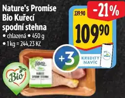 Albert Nature's Promise Bio Kuřecí spodní stehna nabídka