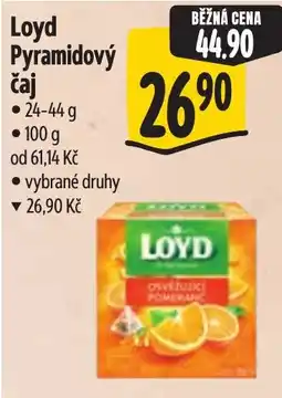 Albert Loyd pyramidový čaj nabídka