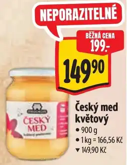 Albert Český med květový nabídka