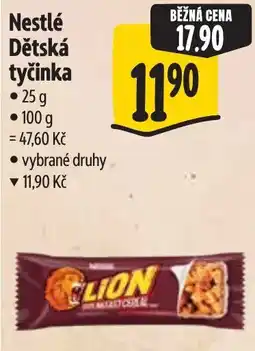 Albert Nestlé Dětská tyčinka nabídka