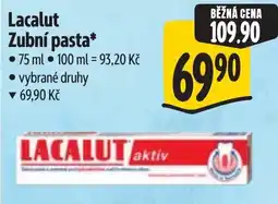 Albert Lacalut zubní pasta nabídka