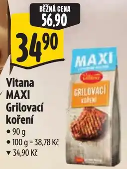 Albert Vitana MAXI Grilovací koření nabídka
