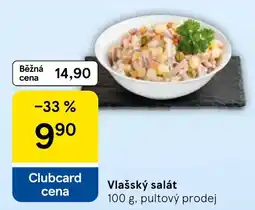 Tesco Vlašský salát nabídka