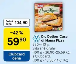 Tesco Dr. Oetker Casa di Mama Pizza nabídka