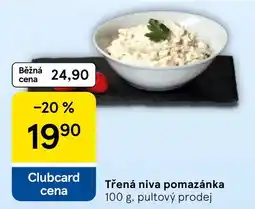 Tesco Třená niva pomazánka nabídka