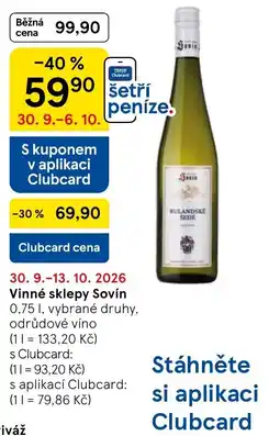 Tesco Jabla Rulandské Sede nabídka