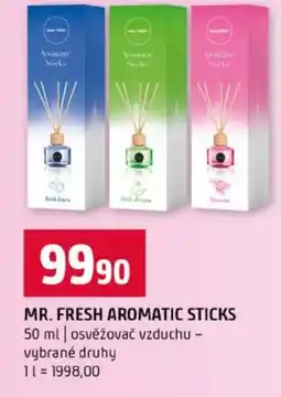 Terno Mr. Fresh aromatic sticks nabídka