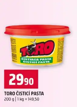 Terno Toro čisticí pasta nabídka