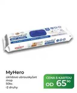 Tamda Foods MyHero úklidové ubrousky/set mop nabídka