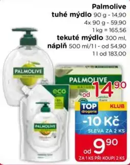 TOP drogerie Palmolive tekuté mýdlo nabídka