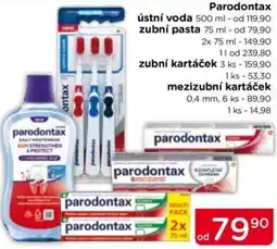 TOP drogerie Parodontax ústní voda nabídka