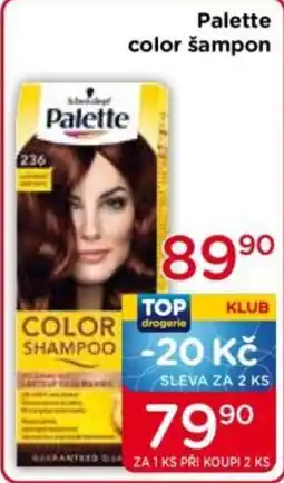 TOP drogerie Palette color šampon nabídka