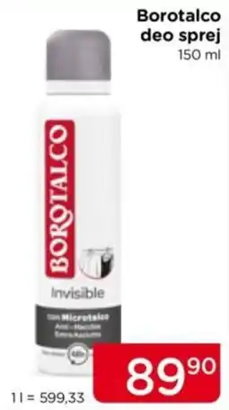 TOP drogerie Borotalco deo sprej nabídka