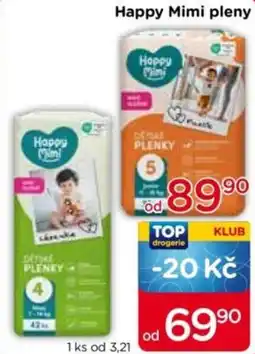 TOP drogerie Happy Mimi pleny nabídka