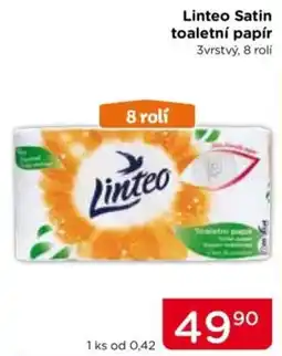 TOP drogerie Linteo Satin toaletní papír nabídka