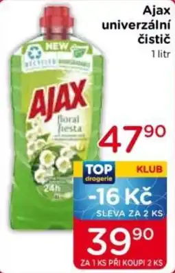TOP drogerie Ajax univerzální čistič nabídka