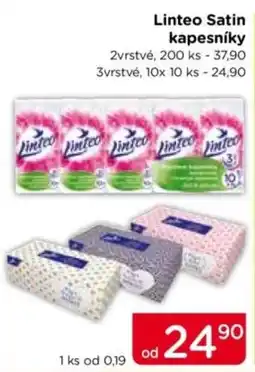 TOP drogerie Linteo Satin kapesníky nabídka