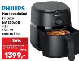 Kaufland Philips horkovzdušná friteza NA120/00 nabídka