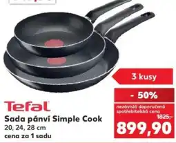 Kaufland Tefal Sada pánví Simple Cook nabídka