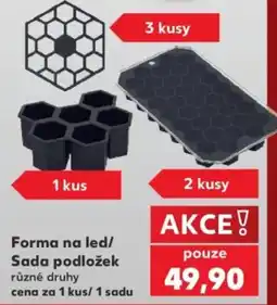 Kaufland Forma na led/ Sada podložek nabídka