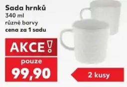 Kaufland Sada hrnků nabídka