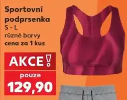 Kaufland Sportovní podprsenka nabídka