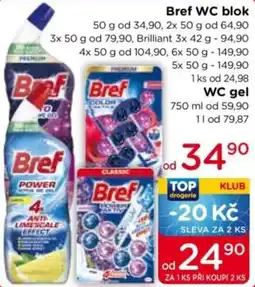 TOP drogerie Bref WC blok nabídka