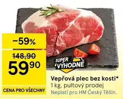 Tesco Vepřová plec bez kosti nabídka