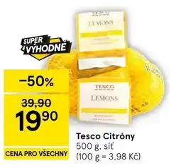 Tesco Tesco Citróny nabídka