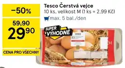 Tesco Tesco čerstvá vejce nabídka