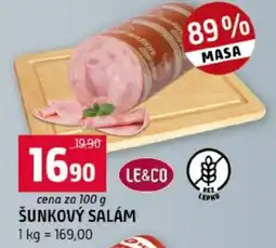 Terno Le&Co šunkový salám nabídka