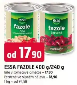 Trefa Essa fazole nabídka