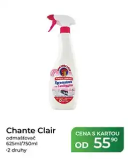 Tamda Foods Chante Clair odmašťovač nabídka