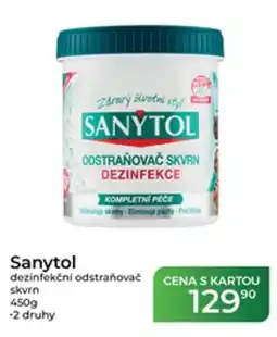 Tamda Foods Sanytol dezinfekční odstraňovač skvrn nabídka