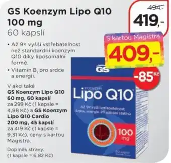Gs koenzym lipo q10