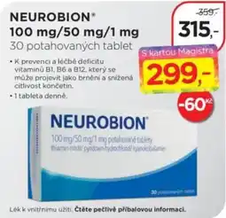 Magistra lékárny Neurobion nabídka