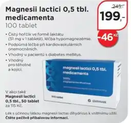 Magistra lékárny Glenmark magnesii lactici 0,5 tbl. medicamenta nabídka