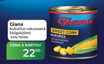 Tamda Foods Giana kukuřice vakuovaná nabídka