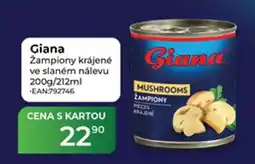 Tamda Foods Giana žampiony krájené ve slaném nálevu nabídka