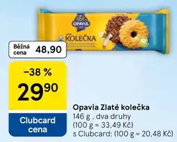 Tesco Opavia zlaté kolečka nabídka