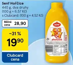 Tesco Senf Hořčice nabídka
